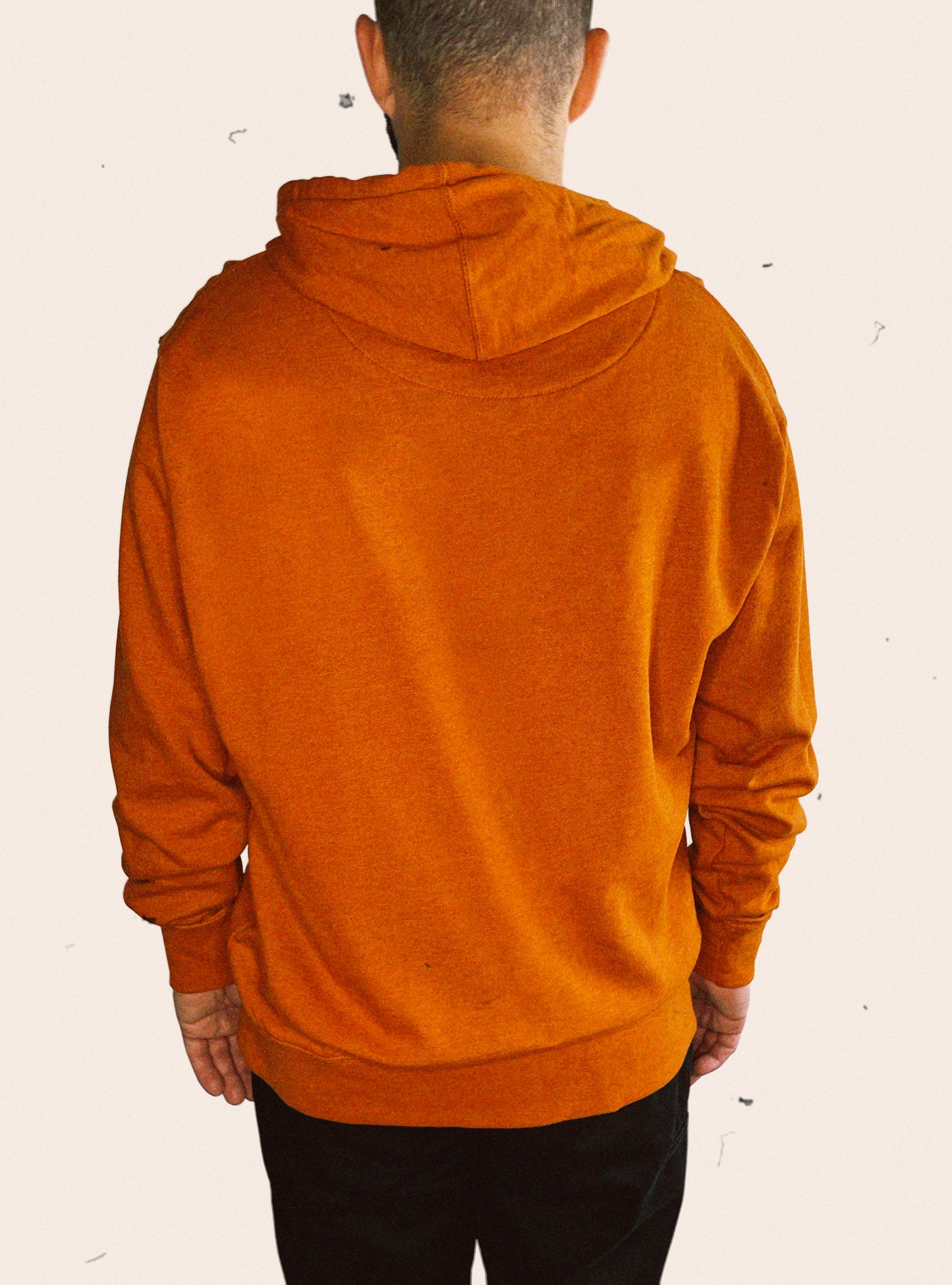 Burnt orange Independent Trading Company french terry hoodie
